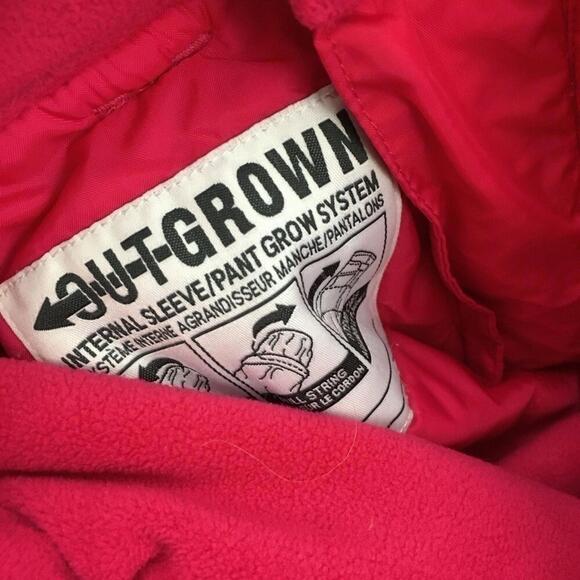 Columbia Youth Artic Trip OutGrown Pink Omni-Heat Snow Ski Pants Size S 8 - Picture 5 of 6